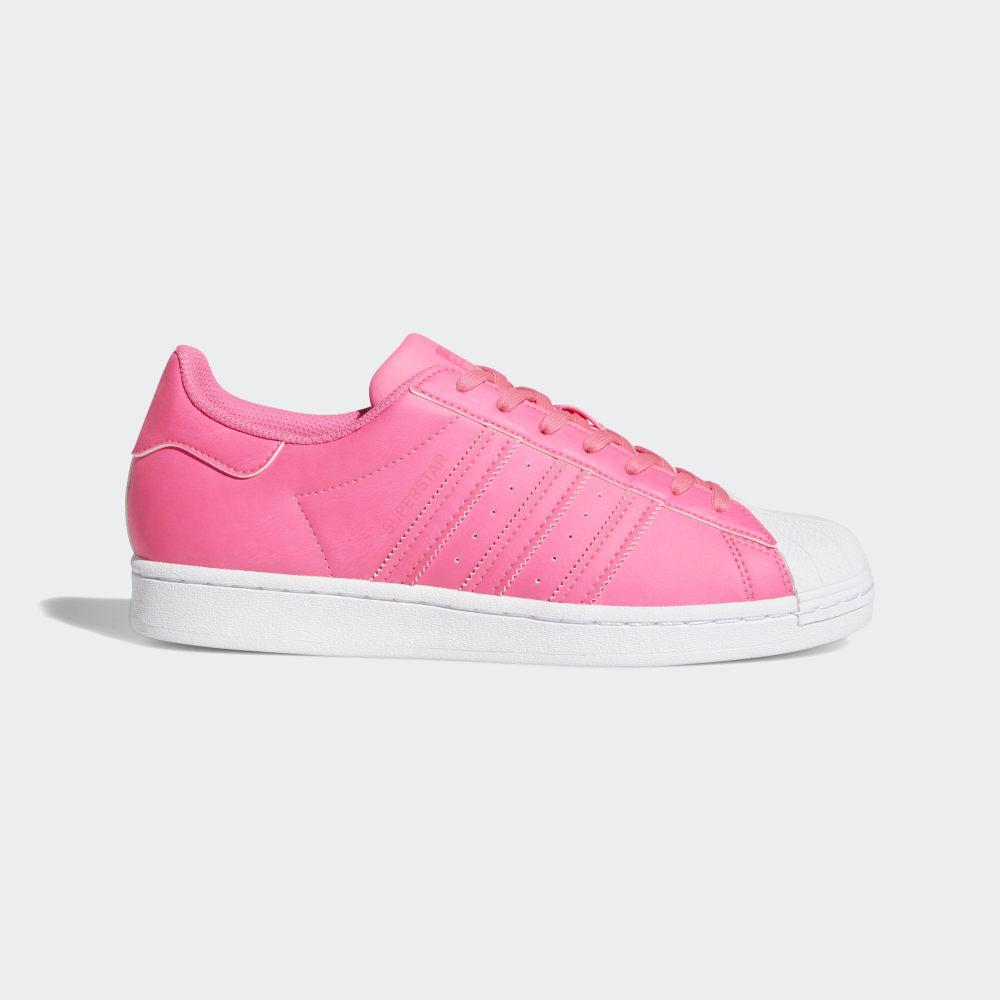 Originals Adidas Superstar Barbati Romania - Roz/Albi FY2743
